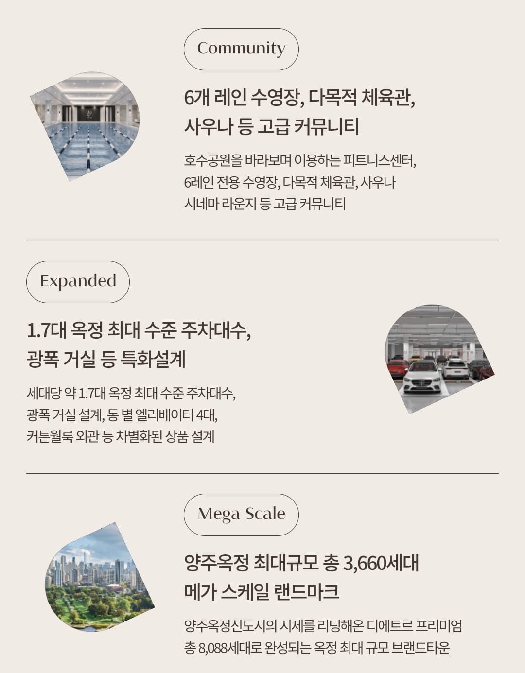 옥정중앙역 디에트르 타입별 분양가 및 공급금액 표