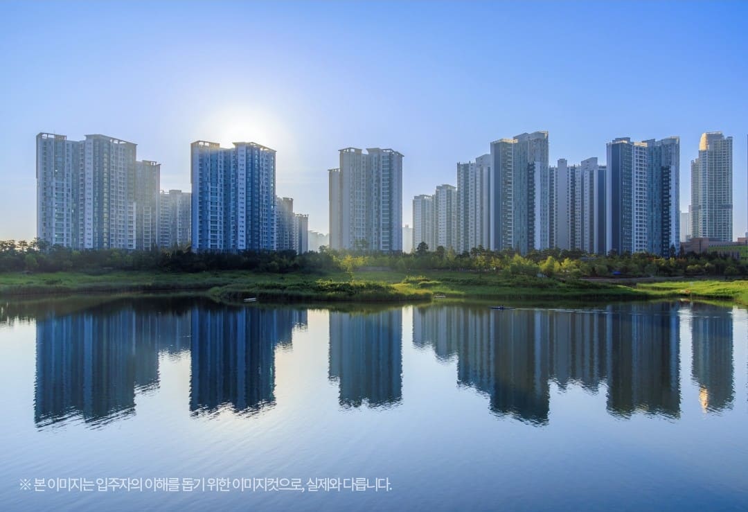 옥정중앙역 디에트르 단지 야경 및 경관 조명